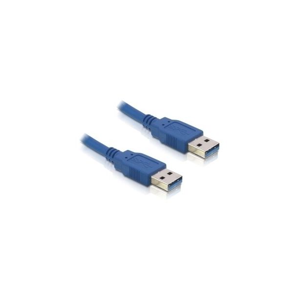 DeLOCK USB 3.0-A male/male - 5m USB cable USB A Blue