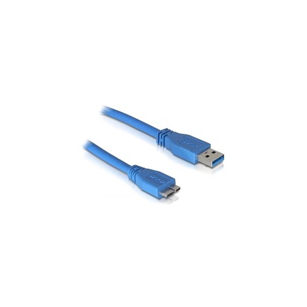 DeLOCK Micro USB 3.0 - 1M USB cable USB A Blue