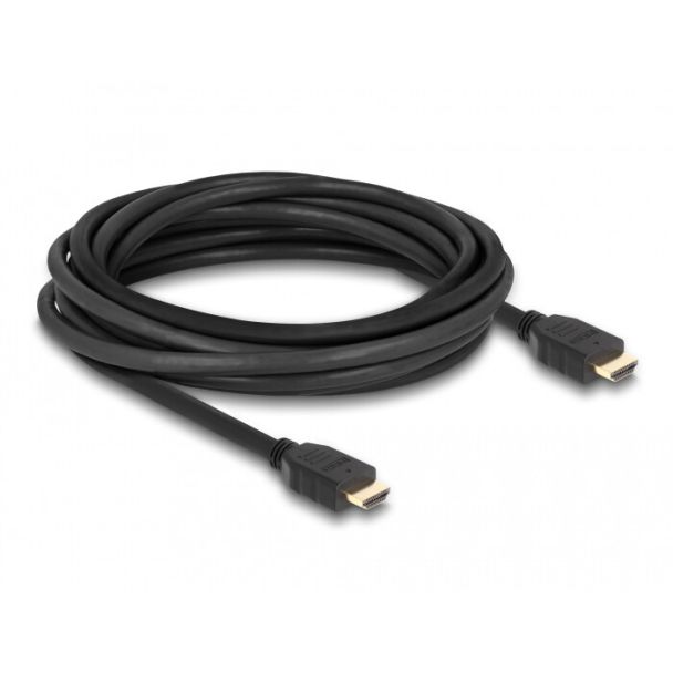 DeLOCK High Speed HDMI Cable 48 Gbps 8K 60 Hz black 5 m