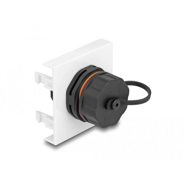 DeLOCK Modulo Easy 45 Rete RJ45 Cat.6A, 45 x 45 mm