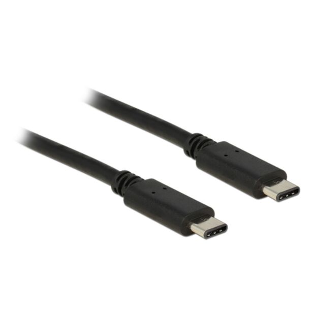 DeLOCK Type-C 2.0 - USB Type-C 2.0, 1 m USB cable USB 2.0 USB C Black