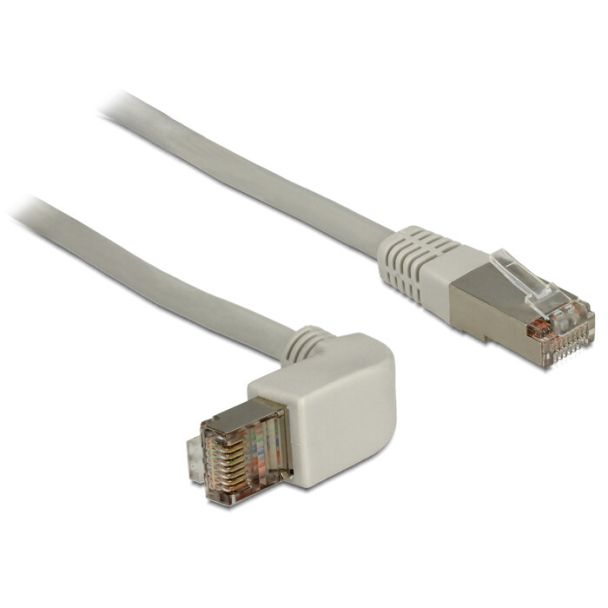 DeLOCK 0.5m Cat.6A SSTP networking cable Grey Cat6a S/FTP (S-STP)