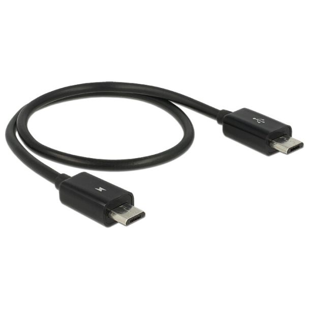 DeLOCK 83570 USB cable USB 2.0 0.3 m USB B Black