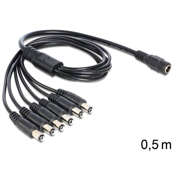DeLOCK 83289 power cable Black