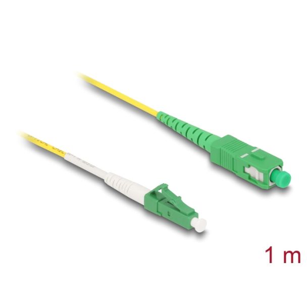 DeLOCK 83235 cavo InfiniBand e in fibra ottica 1 m LC SC LC/SC Giallo