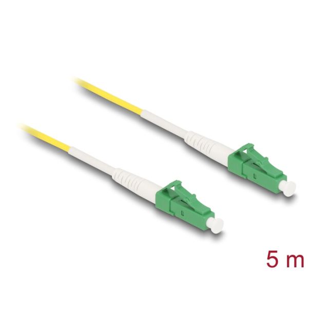 DeLOCK 83232 cavo InfiniBand e in fibra ottica 5 m LC LC/APC Giallo
