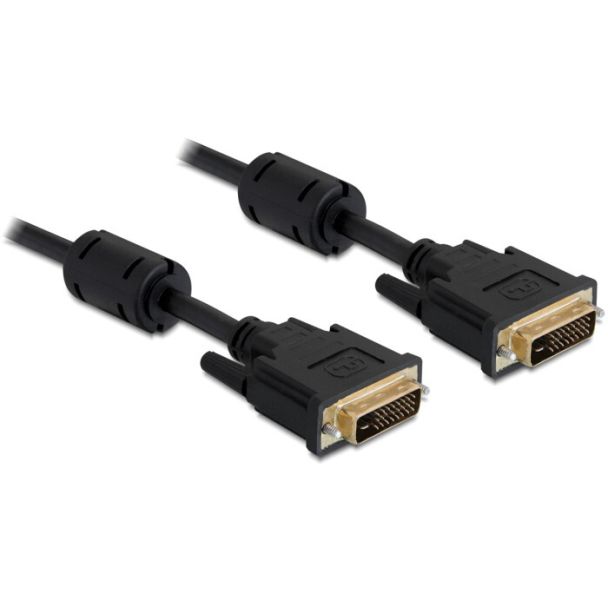 DeLOCK Cable DVI 24+5 male > DVI 24+5 male 3 m black