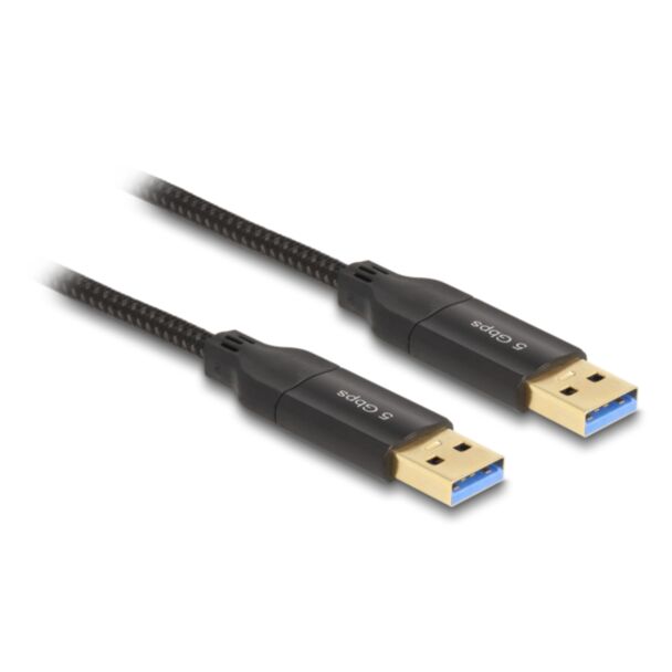 DeLOCK USB Type-C 5 Gbps Cavo Data Link + Interruttore KM da 2 m