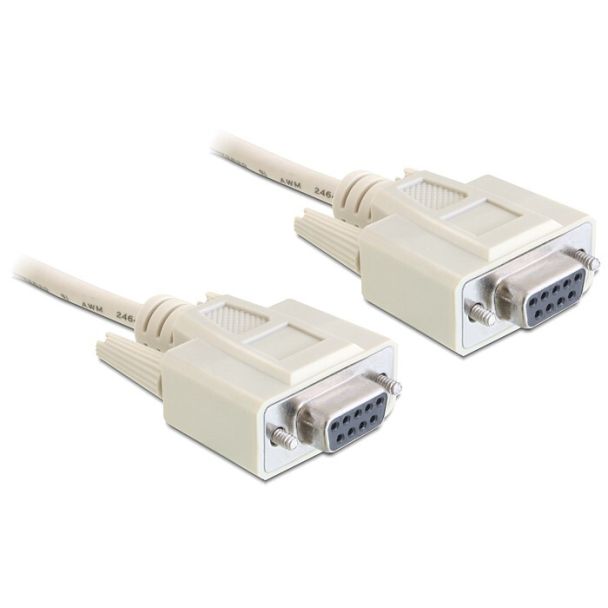 DeLOCK 84250 serial cable Grey 5 m Sub-D9