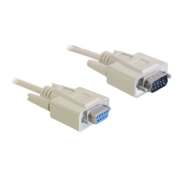 DeLOCK 84064 serial cable Beige 2 m DB-9