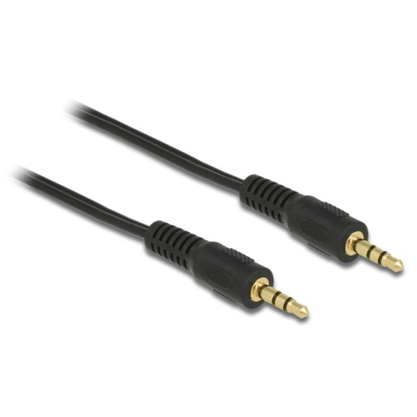 DeLOCK 84001 audio cable 2.5 m 3.5mm Black