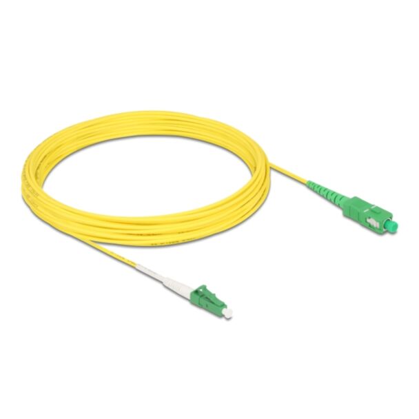 DeLOCK 83876 cavo InfiniBand e in fibra ottica 10 m LC SC LC/SC Giallo
