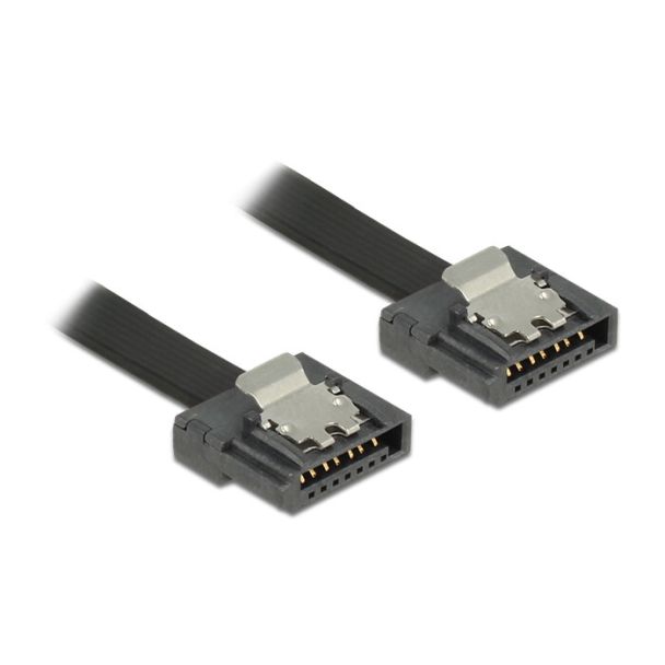 DeLOCK 0.5m SATA III SATA cable SATA 7-pin Black