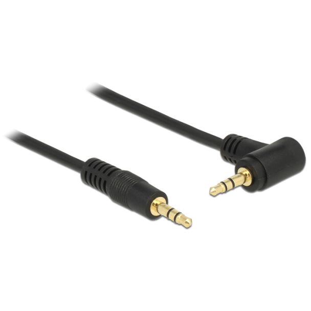 DeLOCK 3.5 mm, 1 m audio cable 3.5mm Black