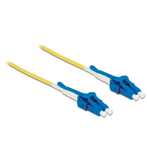 DeLOCK 85083 cavo InfiniBand e in fibra ottica 1 m LC Giallo