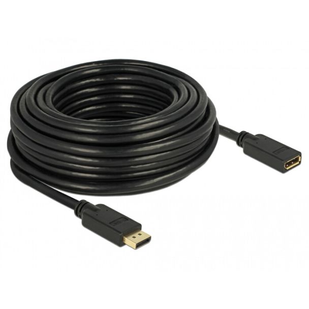 DeLOCK 84908 DisplayPort cable 15 m Black