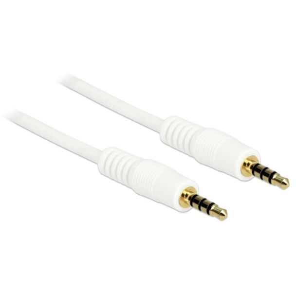 DeLOCK 84731 cavo audio 15 m 3.5mm Bianco