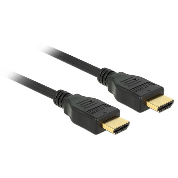 DeLOCK 84714 HDMI cable 2 m HDMI Type A (Standard) Black