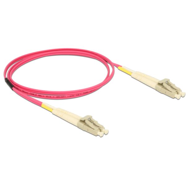 DeLOCK 84640 cavo InfiniBand e in fibra ottica 1 m LC Viola