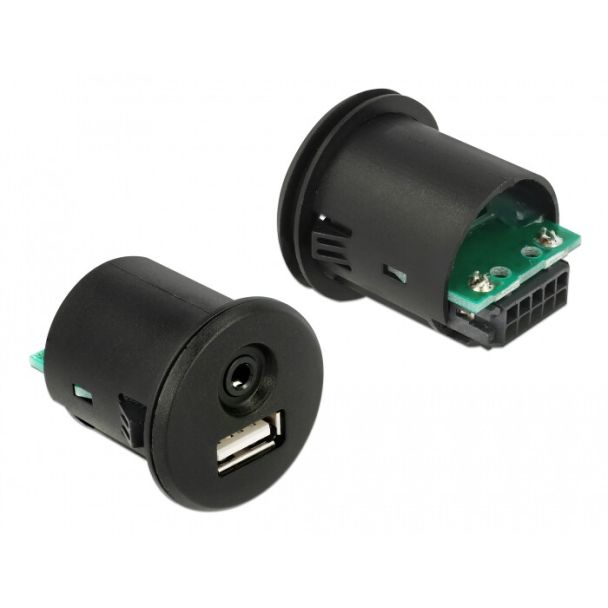 DeLOCK 85718 cavo USB 1,5 m USB A Nero