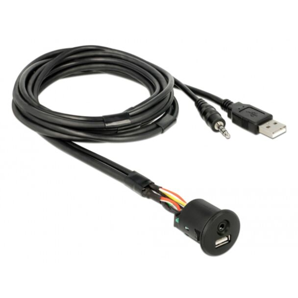 DeLOCK 85718 cavo USB 1,5 m USB A Nero