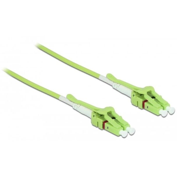 DeLOCK 85690 InfiniBand/fibre optic cable 3 m LC Green