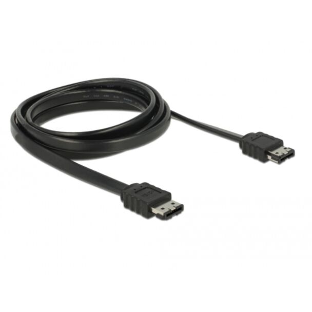 DeLOCK 85641 SATA cable 2 m eSATA Black