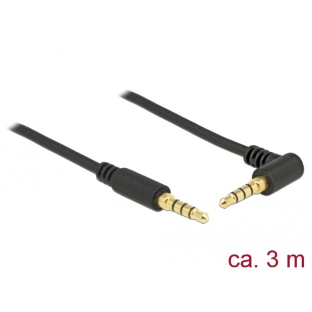 DeLOCK 85616 cavo audio 3 m 3.5mm Nero