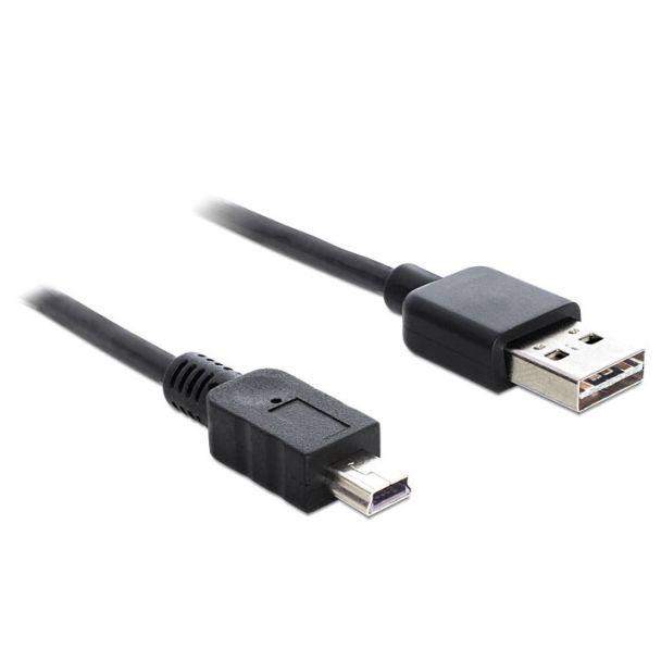 DeLOCK 85554 cavo USB USB 2.0 2 m USB A Mini-USB B Nero