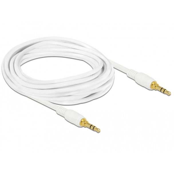DeLOCK 85552 cavo audio 3 m 3.5mm Bianco