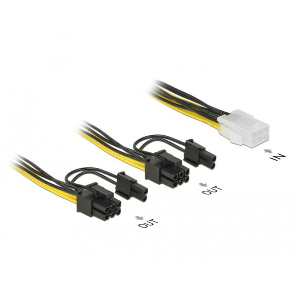 DeLOCK 85452 cavo di alimentazione interno 0,15 m