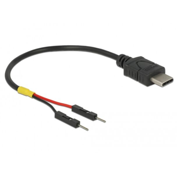 DeLOCK 85418 cavo USB 0,1 m USB C Nero