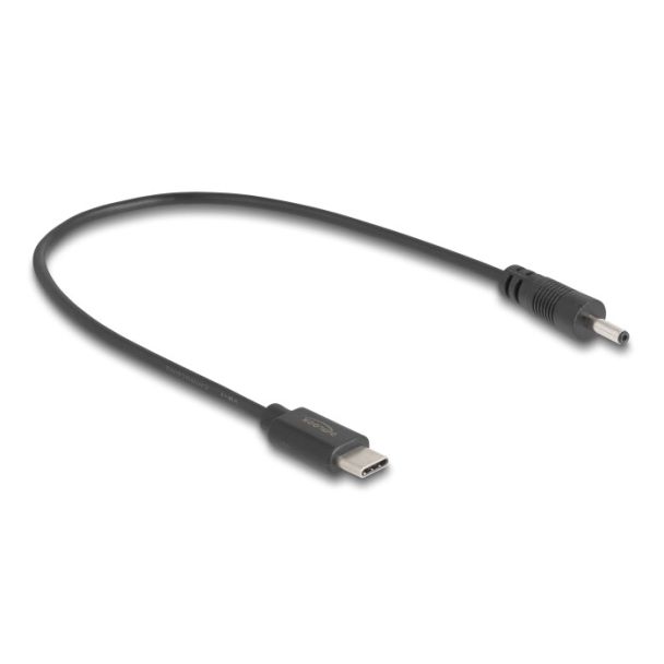 DeLOCK Cavo di alimentazione USB Type-C per DC 3,0 x 1,1 mm maschio 27 cm