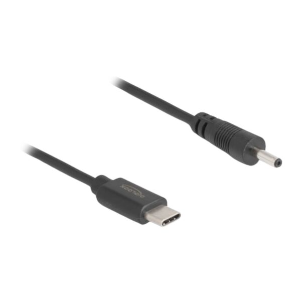 DeLOCK Cavo di alimentazione USB Type-C per DC 3,0 x 1,1 mm maschio 27 cm