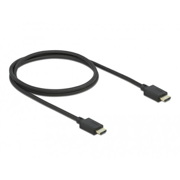 DeLOCK Cavo HDMI ad altissima velocità 48 Gbps 8Kbps 8K 60 Hz da 1 m
