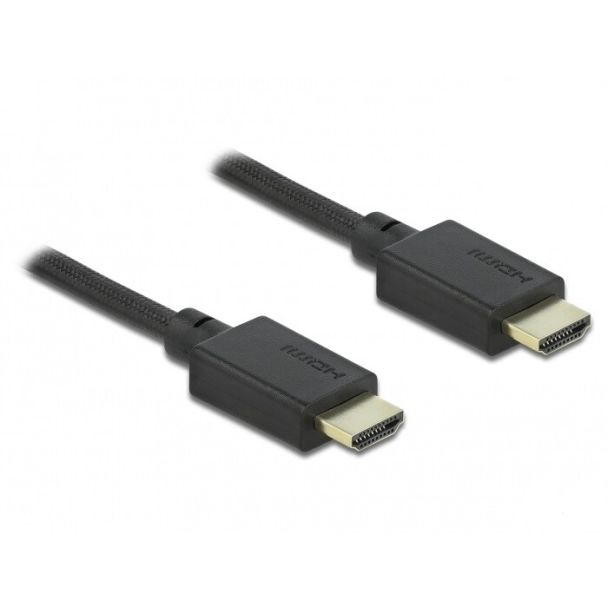 DeLOCK High Speed HDMI Cable 48 Gbps 8K 60 Hz 1 m