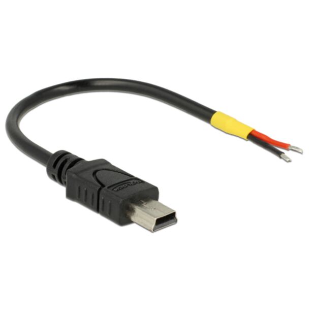 DeLOCK 85251 cavo USB USB 2.0 0,1 m Mini-USB B Nero