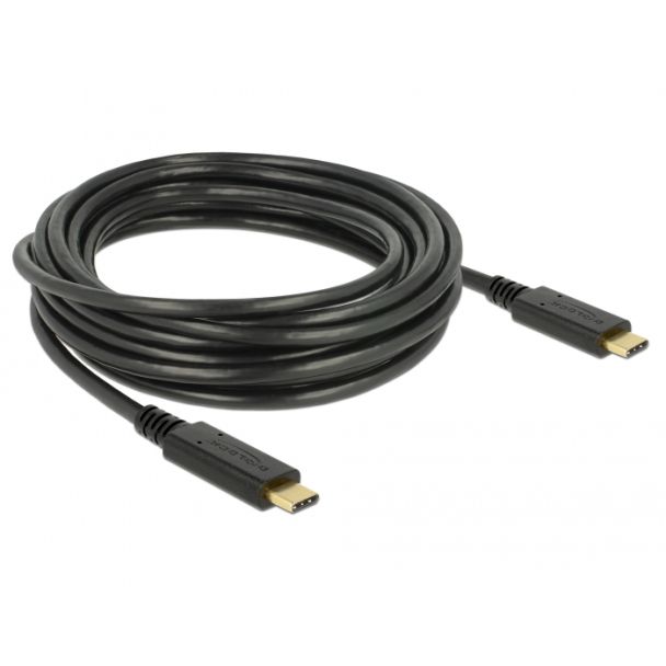 DeLOCK 85206 cavo USB USB 2.0 4 m USB C Nero