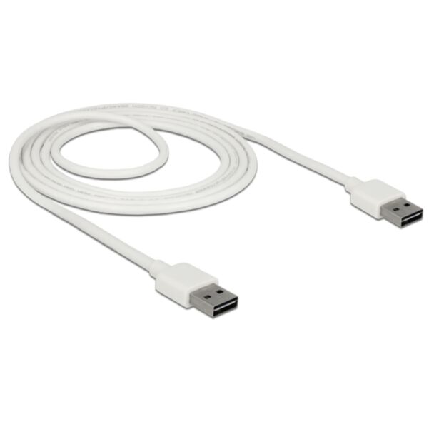 DeLOCK 85194 cavo USB USB 2.0 2 m USB A Bianco