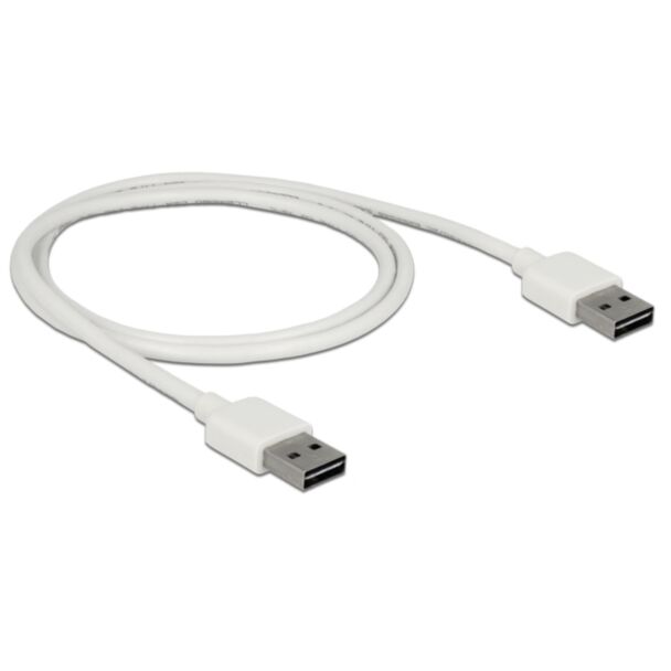 DeLOCK 85193 cavo USB USB 2.0 1 m USB A Bianco