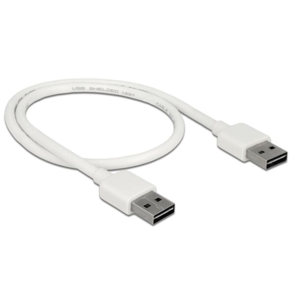 DeLOCK 85192 cavo USB USB 2.0 0,5 m USB A Bianco