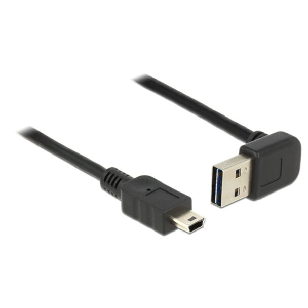 DeLOCK 85184 cavo USB USB 2.0 0,5 m USB A Mini-USB B Nero