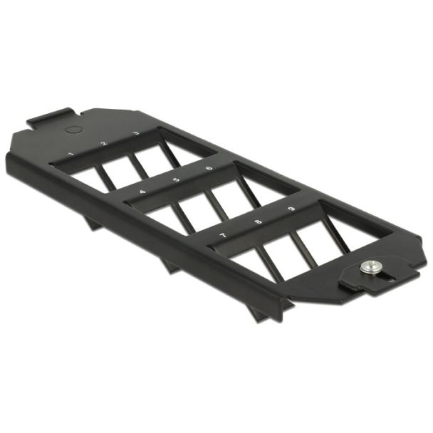 DeLOCK 86281 kit di fissaggio Nero Metallo