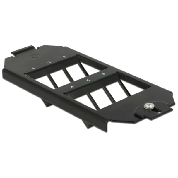 DeLOCK 86280 kit di fissaggio Nero Metallo