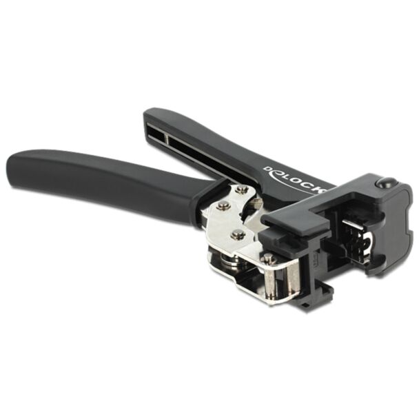 DeLOCK 86211 pinza crimpatrice Nero