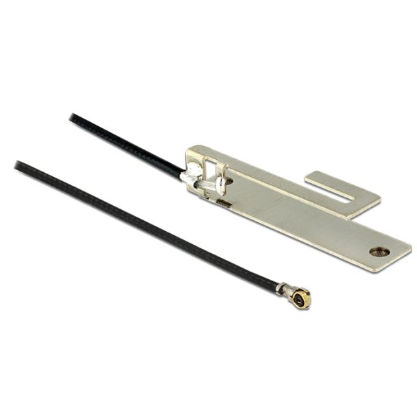 DeLOCK WLAN MHF IV/HSC MXHP32 antenna di rete Tipo F 3 dBi