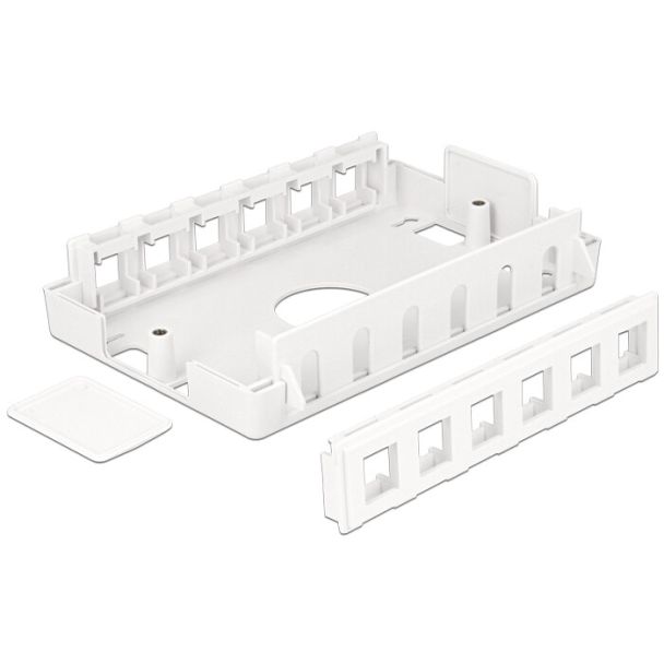 DeLOCK 86172 cassetta di derivazione elettrica Acciaio inox