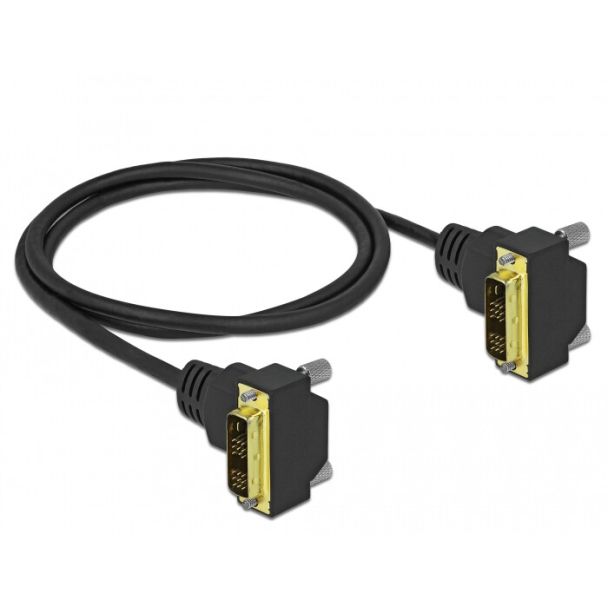 DeLOCK 85905 cavo DVI 1 m DVI-D Nero