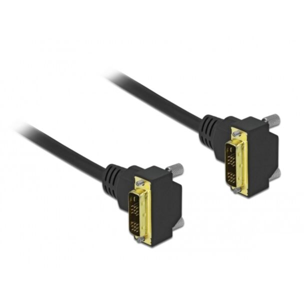 DeLOCK 85905 DVI cable 1 m DVI-D Black