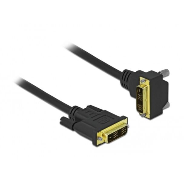 DeLOCK 85902 DVI cable 2 m DVI-D Black